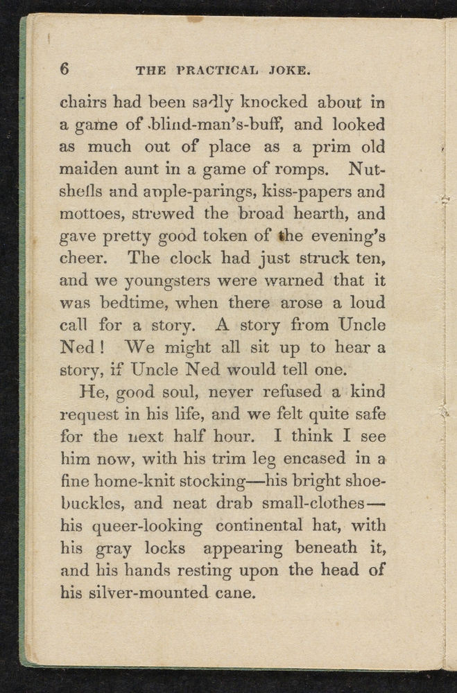 Scan 0008 of The practical joke, or, The Christmas story of Uncle Ned