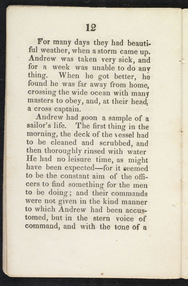 Scan 0014 of The sailor boy, or, The first and last voyage of little Andrew