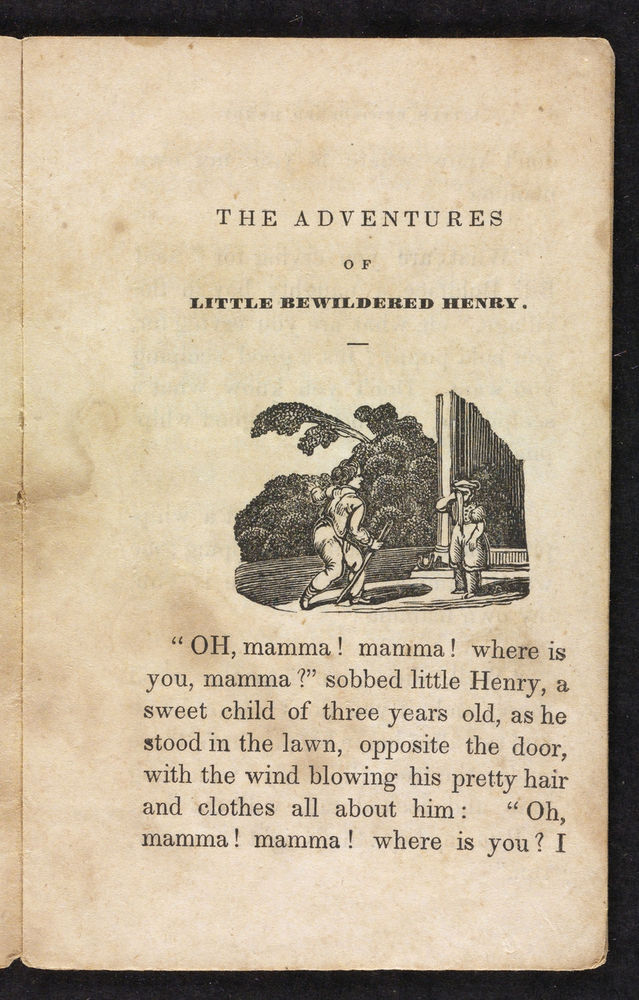 Scan 0005 of The singular and extraordinary adventures of poor little bewildered Henry, who was shut up in an old abbey for three weeks