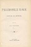 Read Palleroisille iloksi