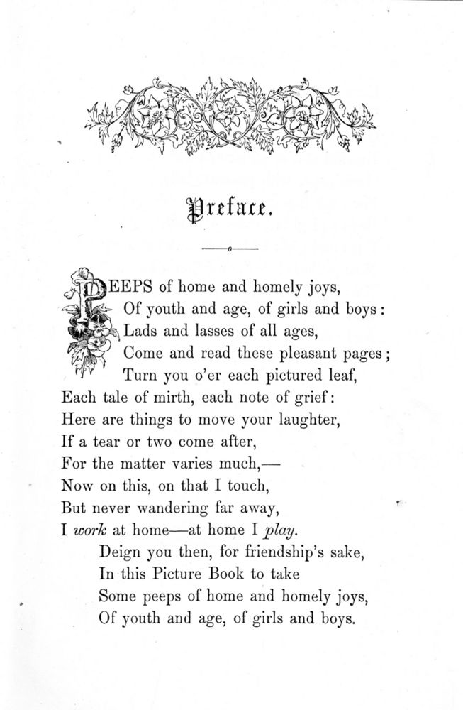 Scan 0007 of Peeps of home, and homely joys, of youth, and age, of girls and boys