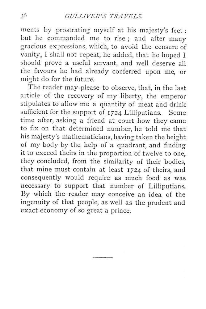 Scan 0082 of Travels into several remote nations of the world by Lemuel Gulliver, first a surgeon and then a captain of several ships, in four parts ..